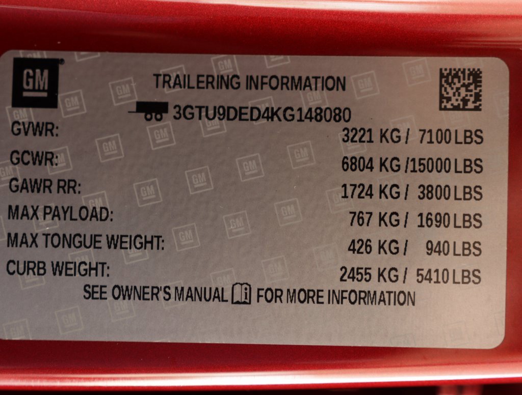 Used 2019 GMC Sierra 1500 SLT w/ SLT Premium Package image 43