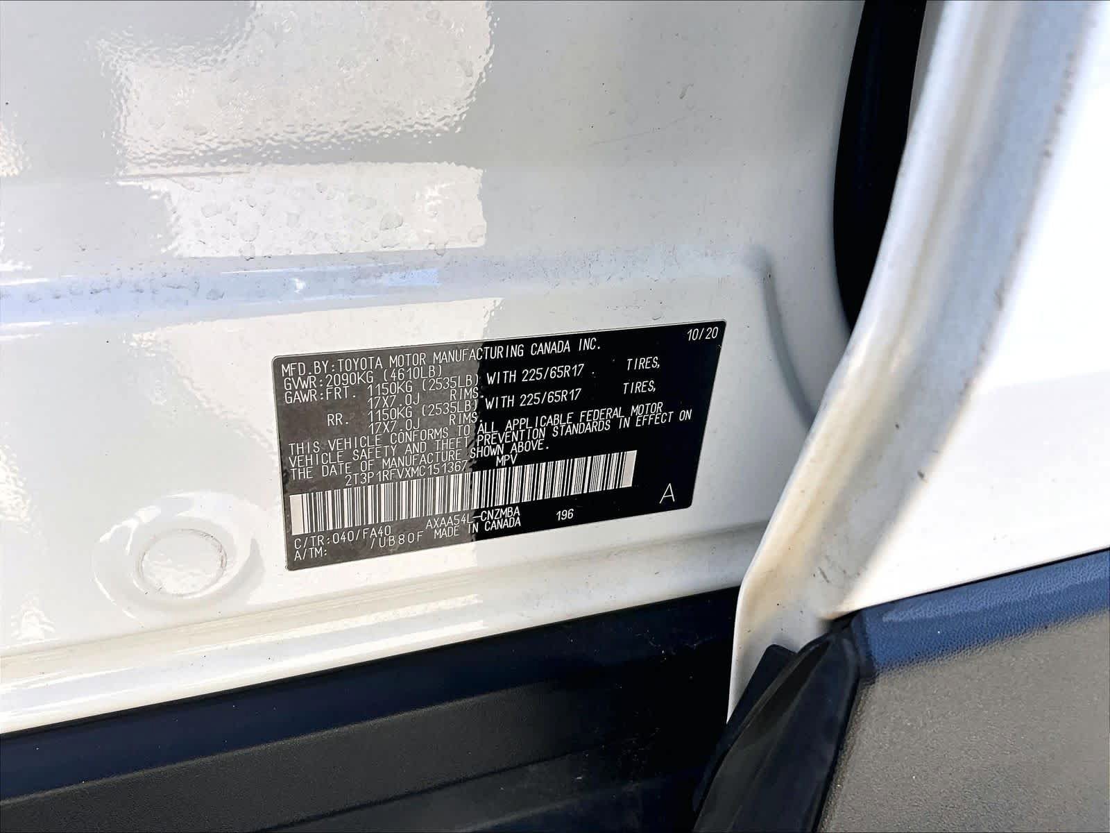Used 2021 Toyota RAV4 XLE w/ Convenience Package AWD/4WD image 36
