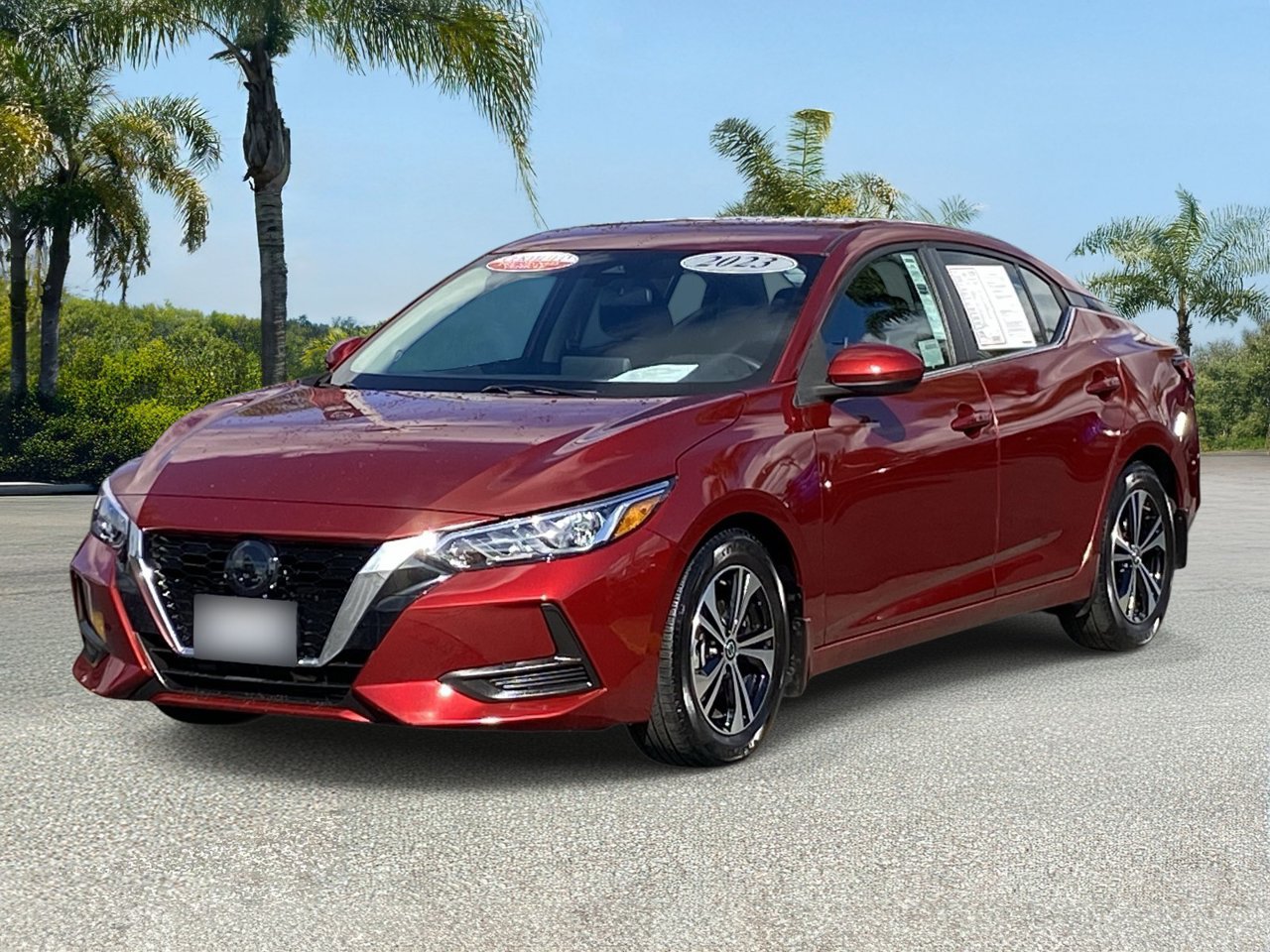 Certified 2023 Nissan Sentra SV FWD image 2