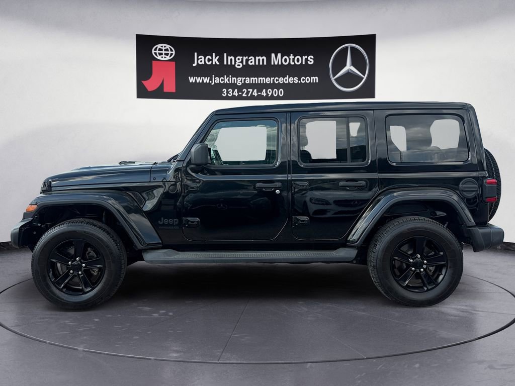 Used 2021 Jeep Wrangler Unlimited Sahara image 2