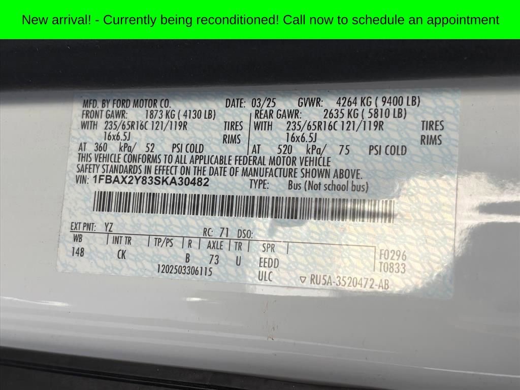 Used 2025 Ford Transit 350 XLT image 30