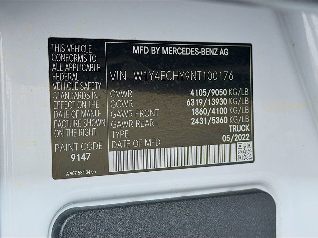 Used 2022 Mercedes-Benz Sprinter 2500 image 31