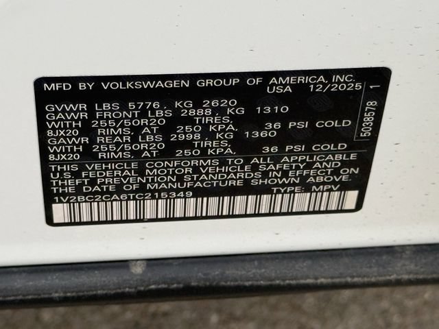 New 2026 Volkswagen Atlas Cross Sport SEL AWD/4WD image 21