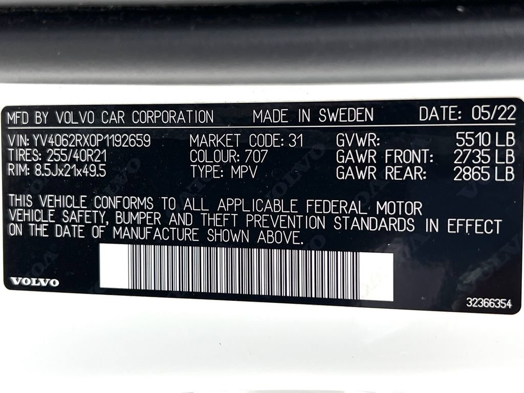 Used 2023 Volvo XC60 B6 Ultimate AWD/4WD image 24