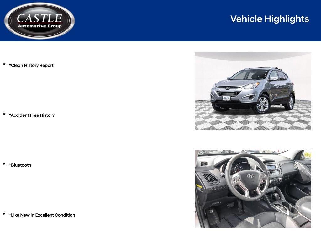 Used 2012 Hyundai Tucson GLS AWD/4WD image 4