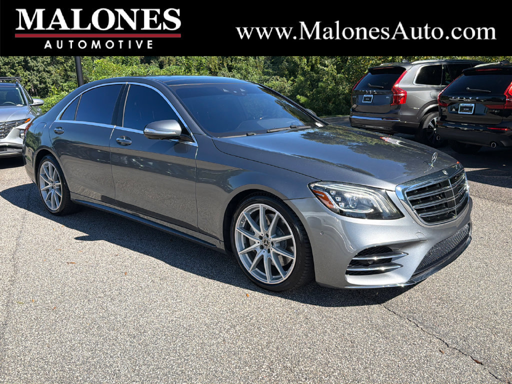 Used 2018 Mercedes-Benz S 560 Sedan w/ AMG Line Exterior image 1