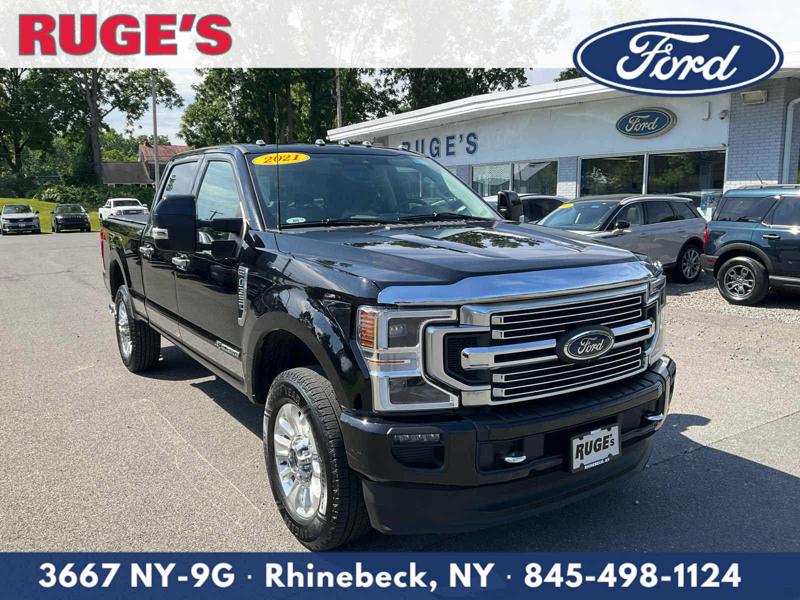 Used 2021 Ford F350 Limited w/ FX4 Off-Road Package AWD/4WD image 1