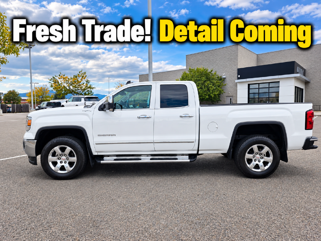 Used 2015 GMC Sierra 1500 SLT w/ Driver Alert Package AWD/4WD image 2