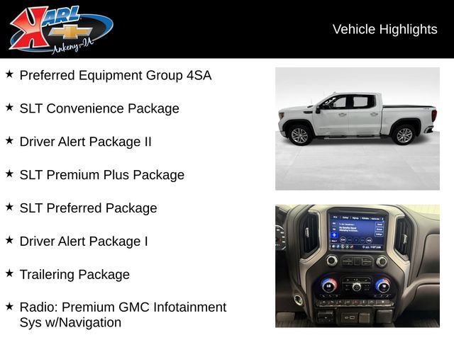 Certified 2020 GMC Sierra 1500 SLT w/ SLT Premium Plus Package AWD/4WD image 2