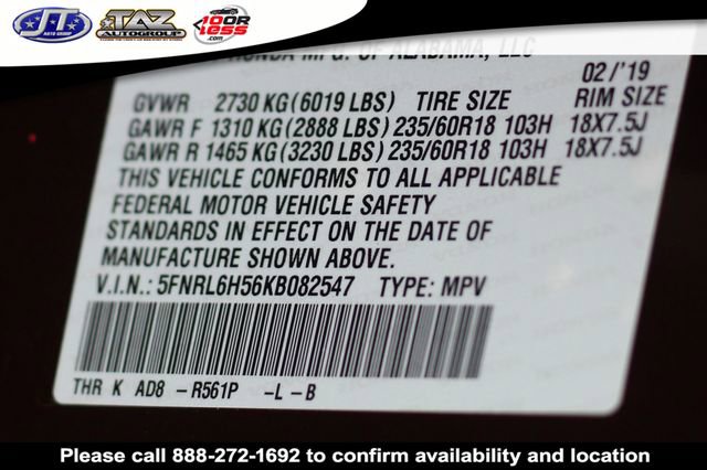 Used 2019 Honda Odyssey EX image 41
