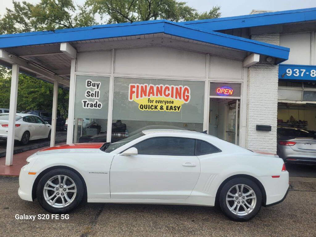 Used 2014 Chevrolet Camaro LS w/ Orange Rally Stripe Package image 7