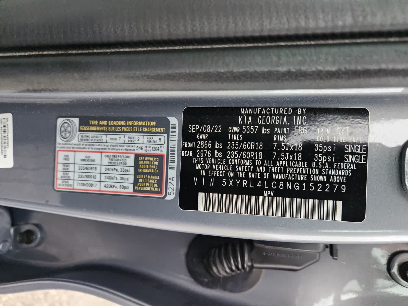 Used 2022 Kia Sorento S FWD image 32