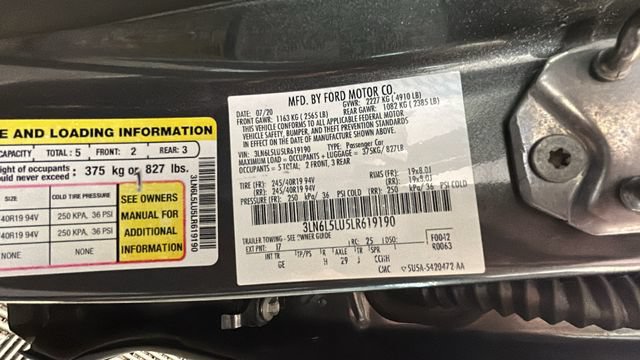 Used 2020 Lincoln MKZ Reserve w/ Elements Package FWD image 13