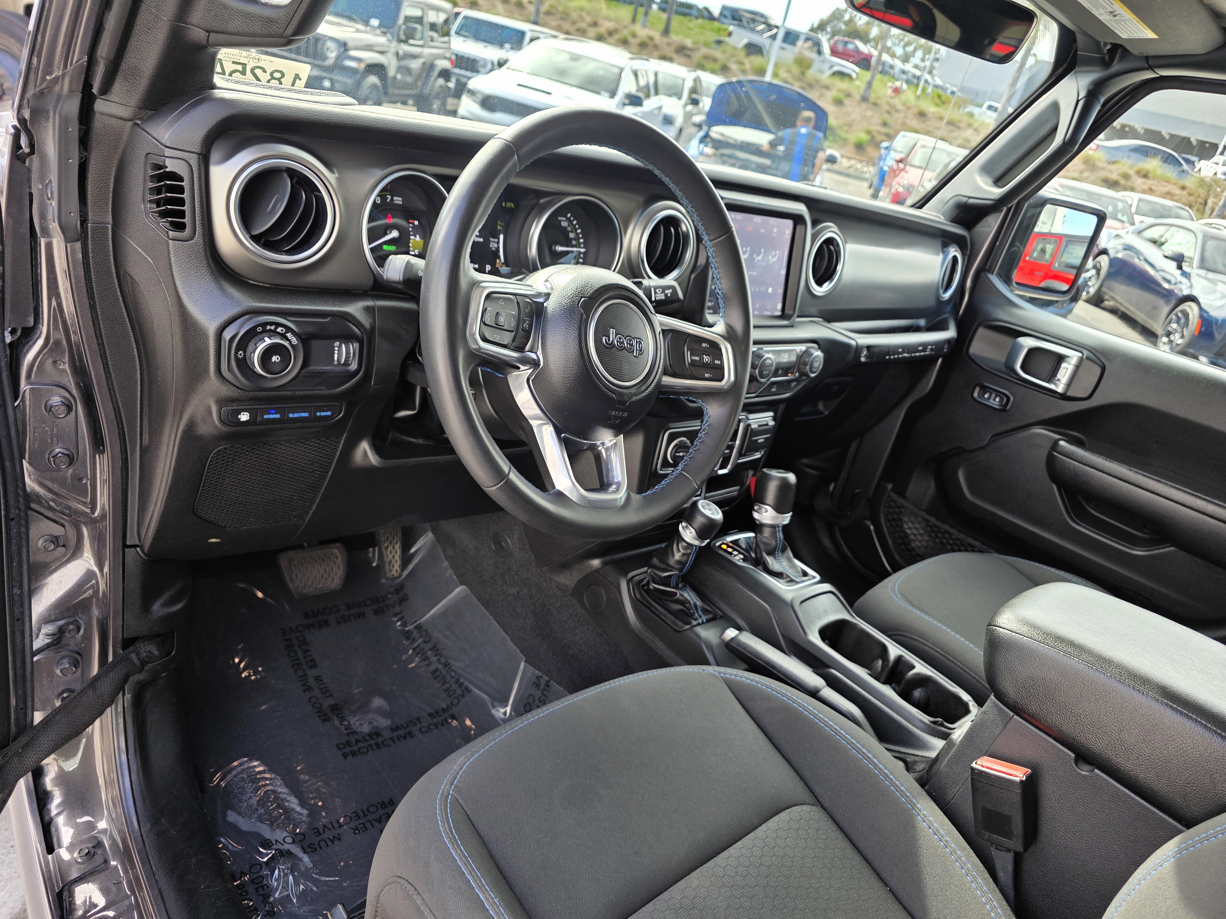 Certified 2023 Jeep Wrangler Unlimited Rubicon 4xe w/ Cold Weather Group image 10