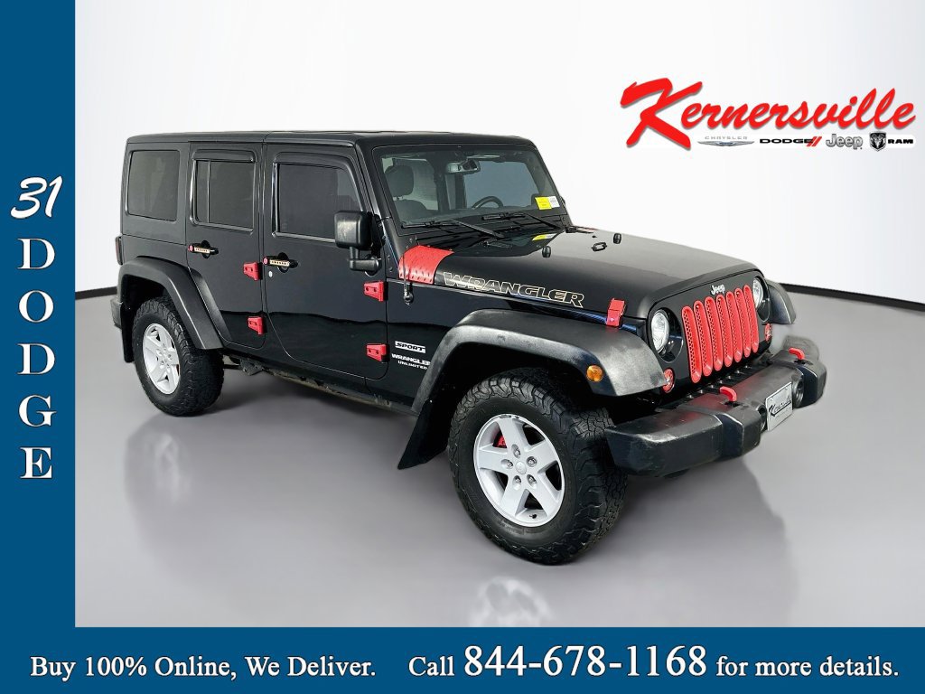 Used 2017 Jeep Wrangler Unlimited Sport w/ Quick Order Package 23S