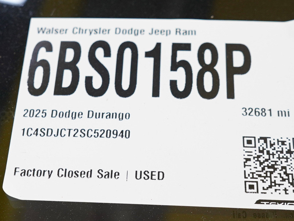 Used 2025 Dodge Durango R/T AWD/4WD image 35