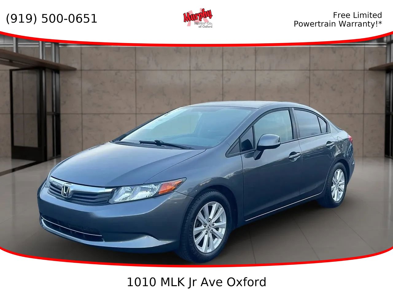 Used 2012 Honda Civic LX
