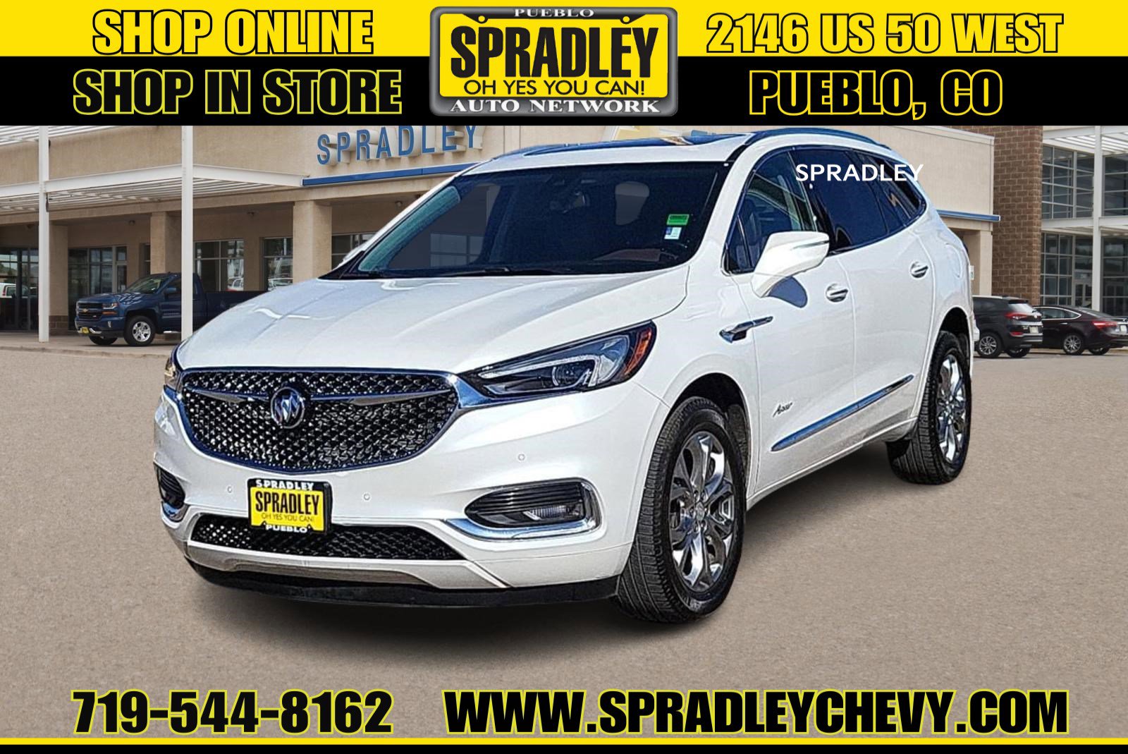 Used 2020 Buick Enclave Avenir w/ Trailering Package, 5000 lbs.