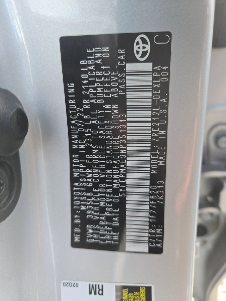 Used 2022 Toyota Corolla LE image 12