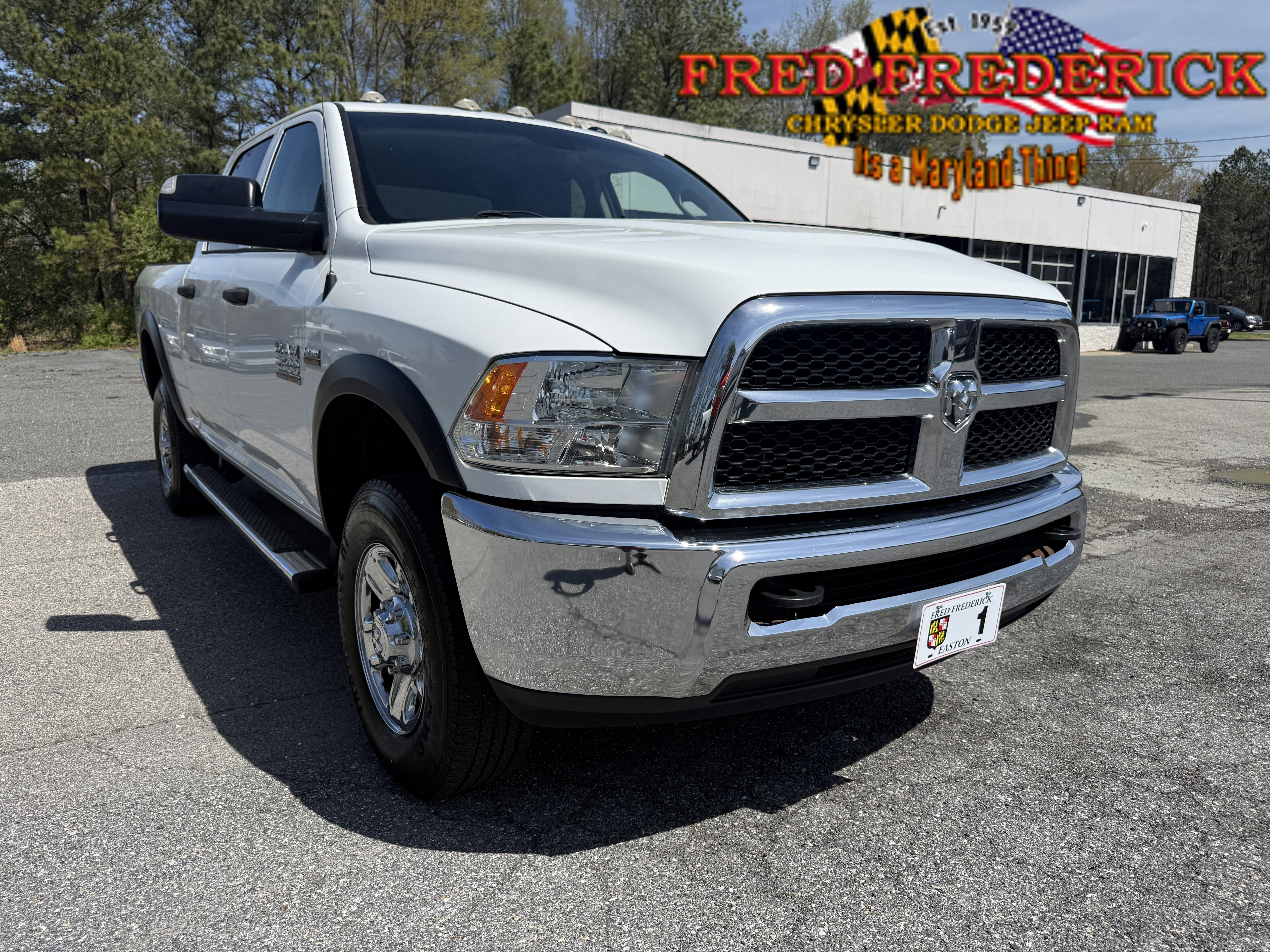 Used 2018 RAM 2500 Tradesman w/ Chrome Appearance Group