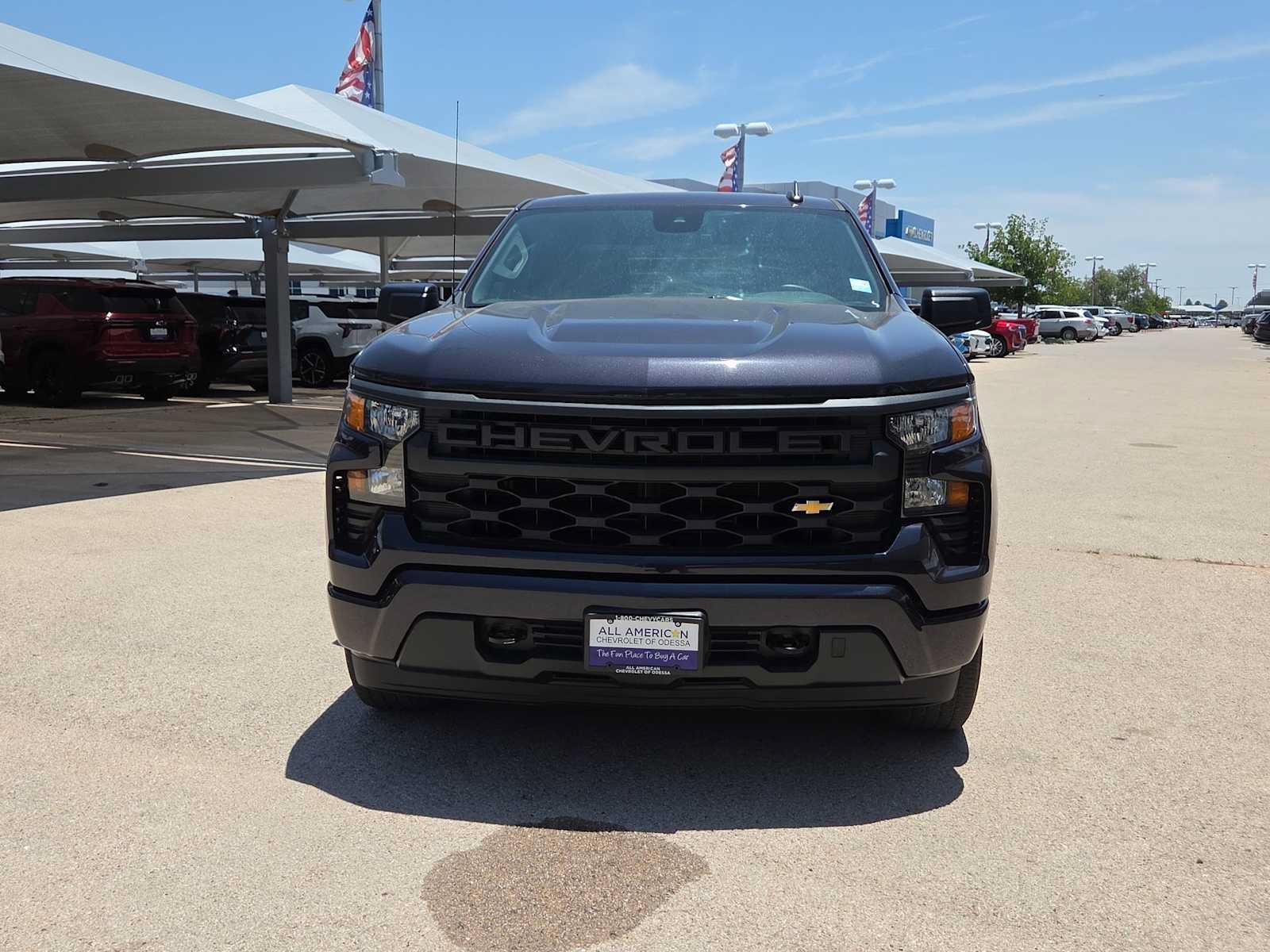 Used 2023 Chevrolet Silverado 1500 Custom w/ LPO, Dark Essentials Package RWD video 3
