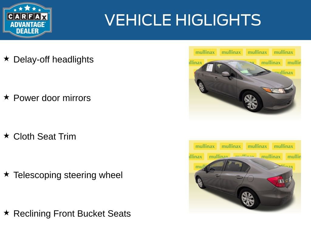 Used 2012 Honda Civic LX image 20