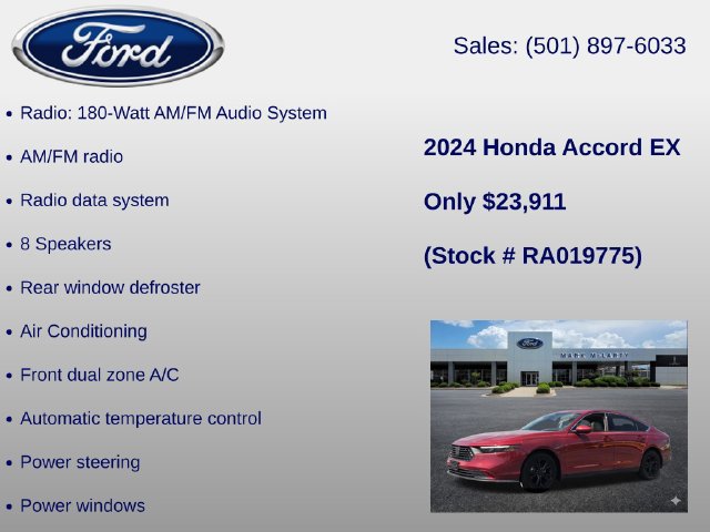 Used 2024 Honda Accord EX image 6