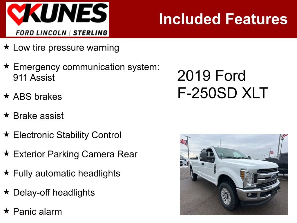 Used 2019 Ford F250 XLT w/ XLT Value Package image 3