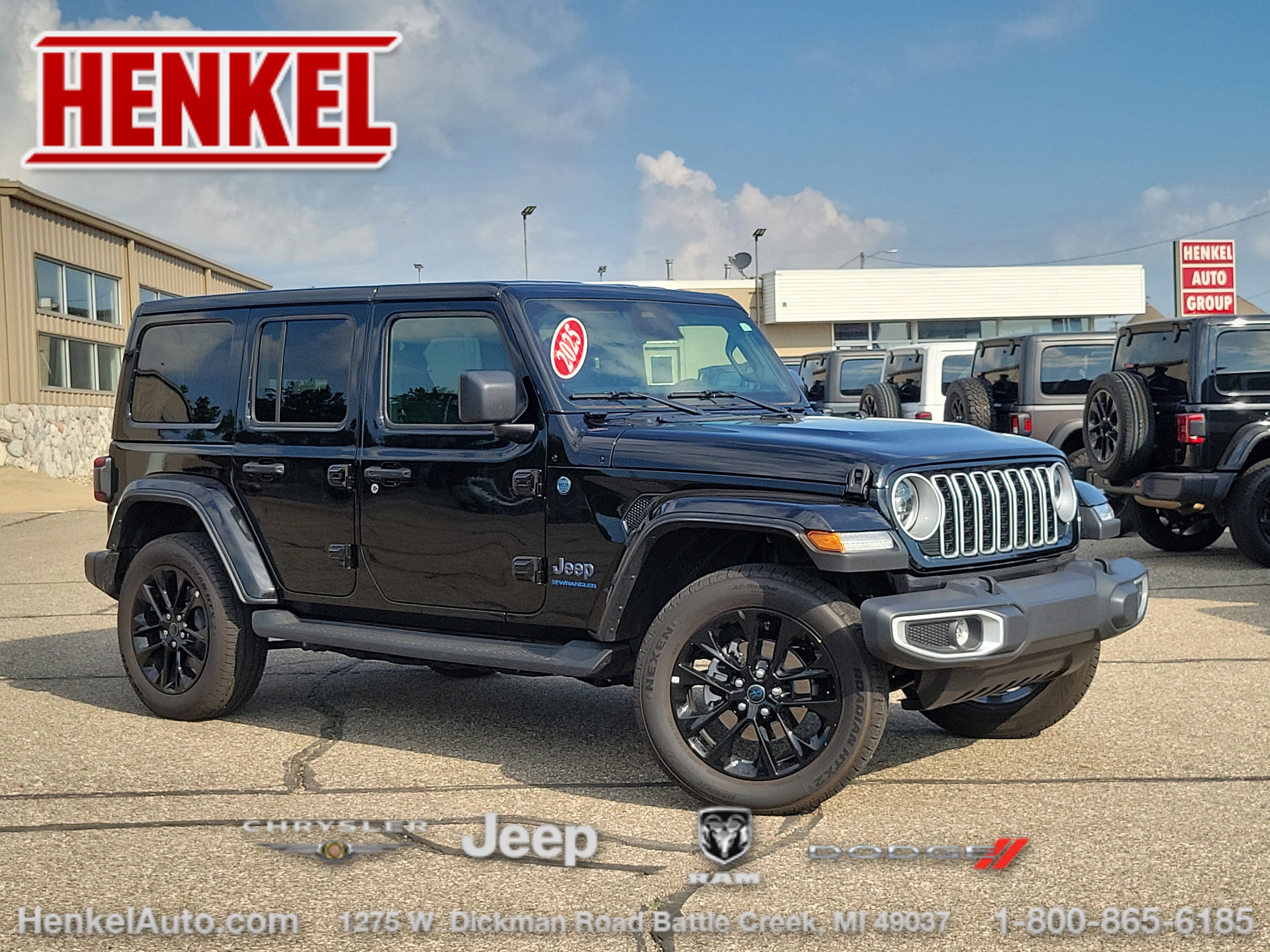 Used 2025 Jeep Wrangler Unlimited Sahara AWD/4WD video 1