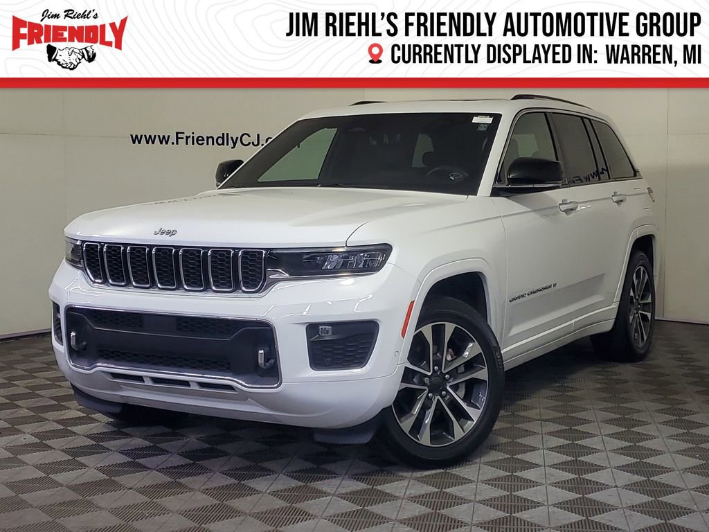 Used 2022 Jeep Grand Cherokee Overland w/ Luxury Tech Group IV