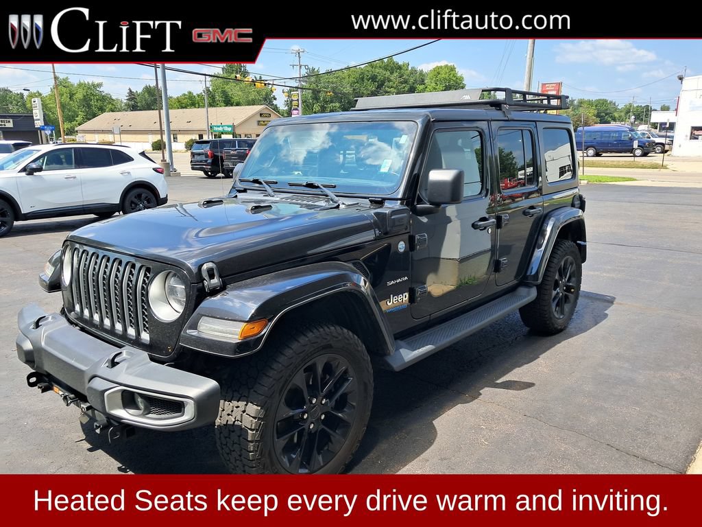 Used 2021 Jeep Wrangler Unlimited Sahara w/ Cold Weather Group