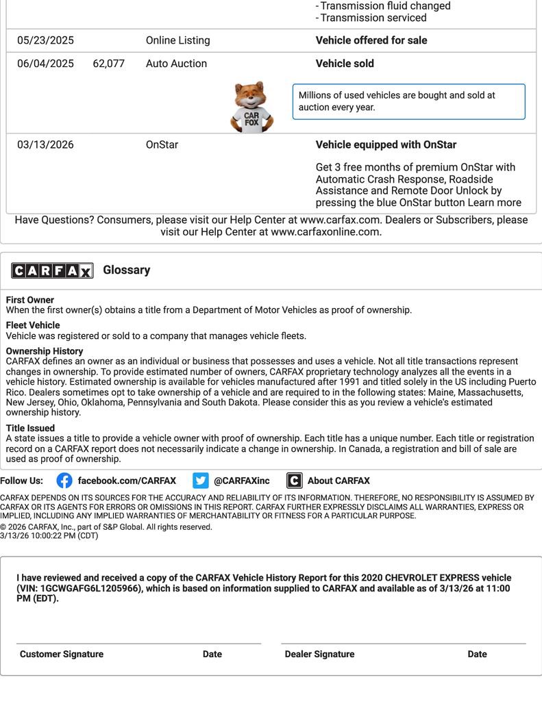 Used 2020 Chevrolet Express 2500 image 7