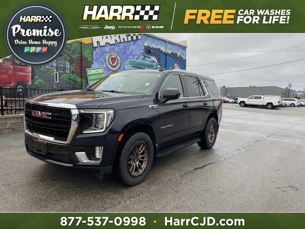 Used 2022 GMC Yukon SLE w/ Max Trailering Package image 1