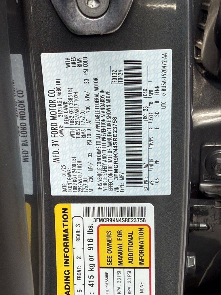 New 2025 Ford Bronco Sport Free Wheeling image 33