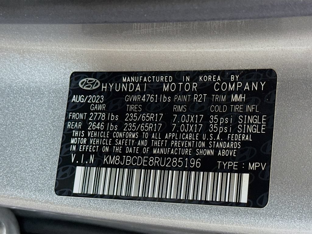 Certified 2024 Hyundai Tucson SEL AWD/4WD image 36