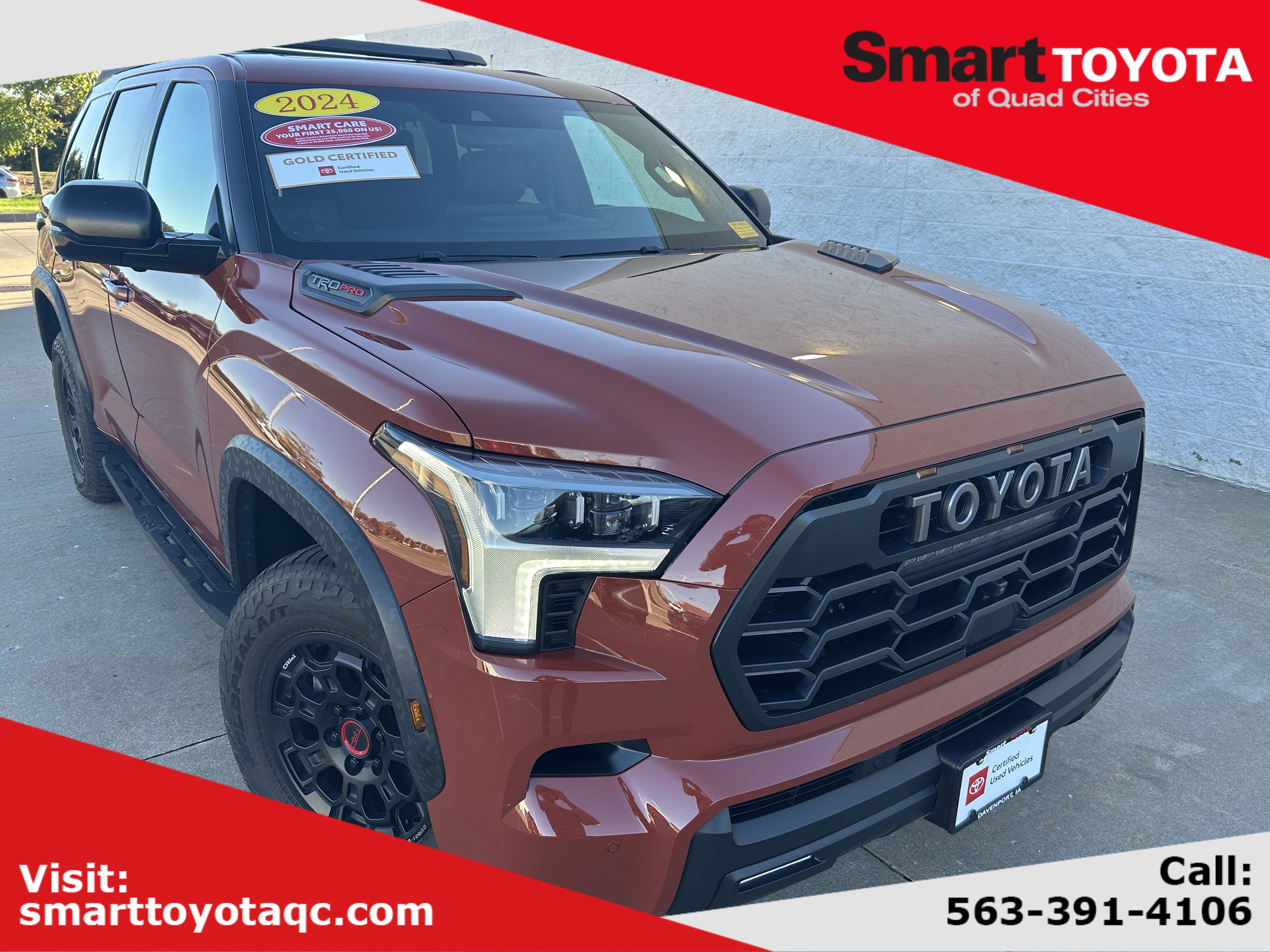 Certified 2024 Toyota Sequoia TRD Pro AWD/4WD image 1