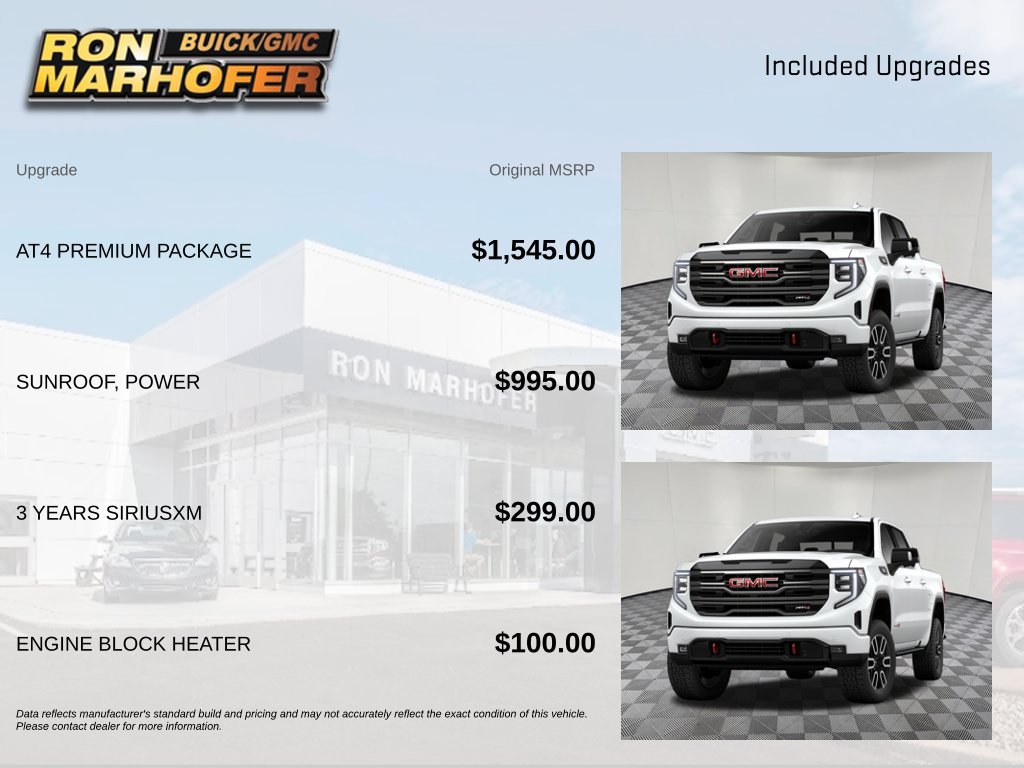 New 2026 GMC Sierra 1500 AT4 w/ AT4 Premium Package AWD/4WD image 6