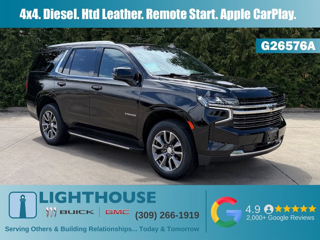 Used 2022 Chevrolet Tahoe LT w/ LT Signature Plus Package AWD/4WD image 1