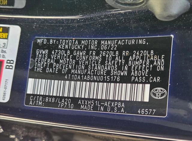 Used 2022 Toyota Avalon Limited w/ Advanced Safety Package FWD image 25