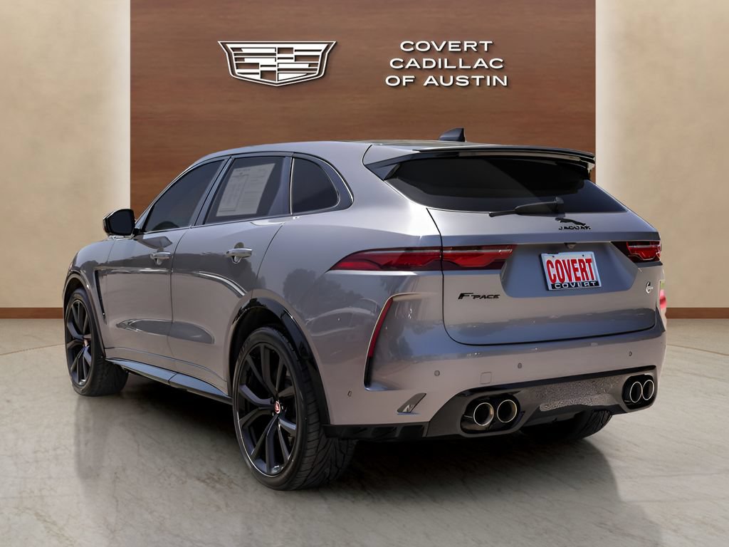 Used 2023 Jaguar F-PACE SVR AWD/4WD video 3
