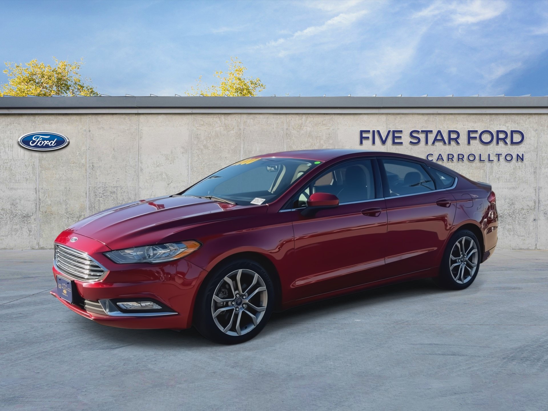 Certified 2017 Ford Fusion SE w/ Equipment Group 201A FWD image 4