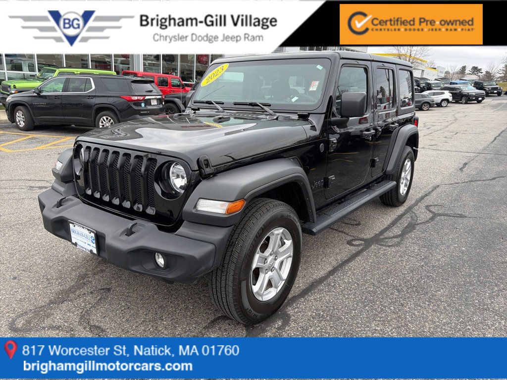 Certified 2023 Jeep Wrangler Sport S image 1
