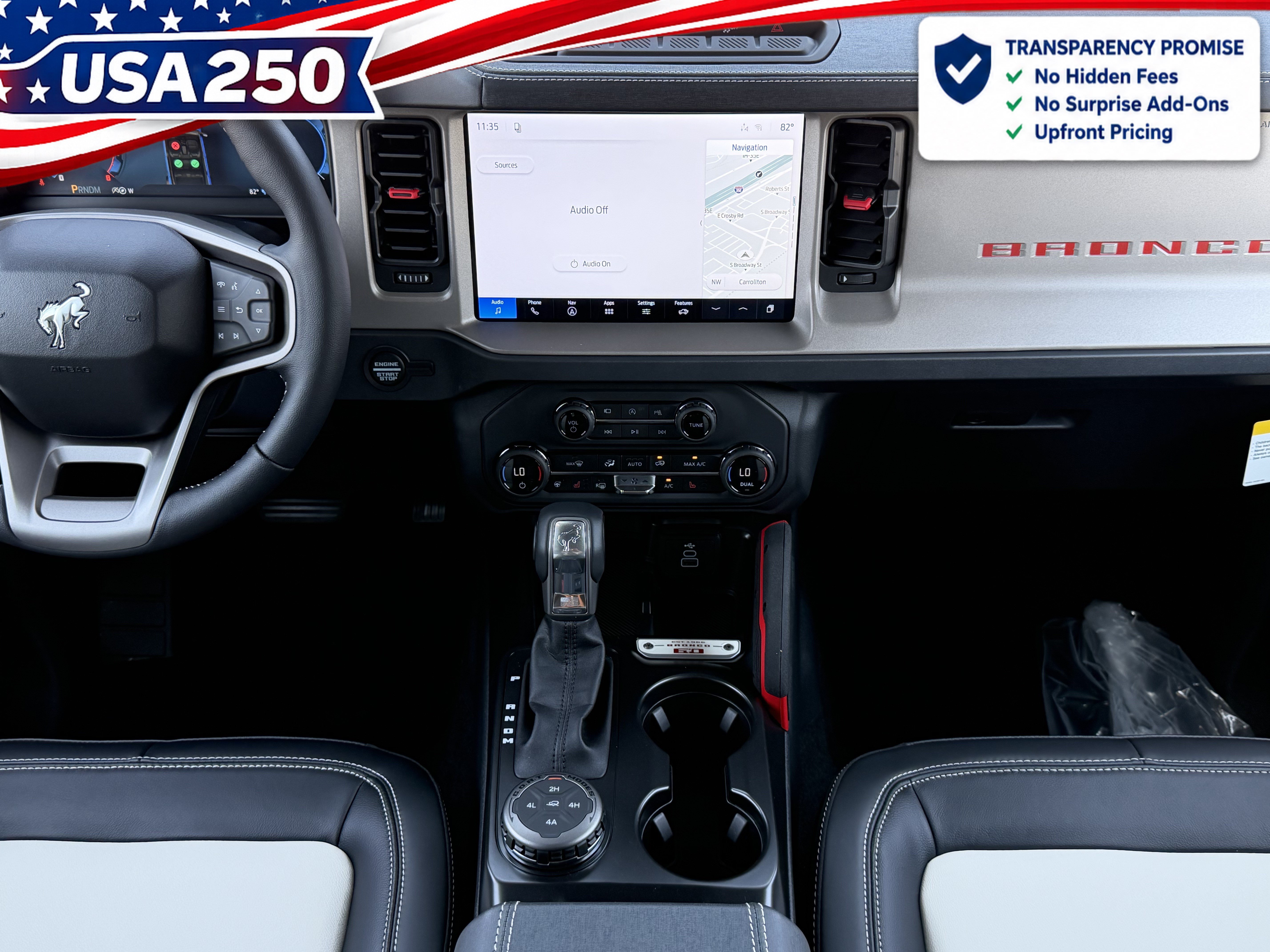 New 2026 Ford Bronco Outer Banks w/ Sasquatch Package AWD/4WD image 15