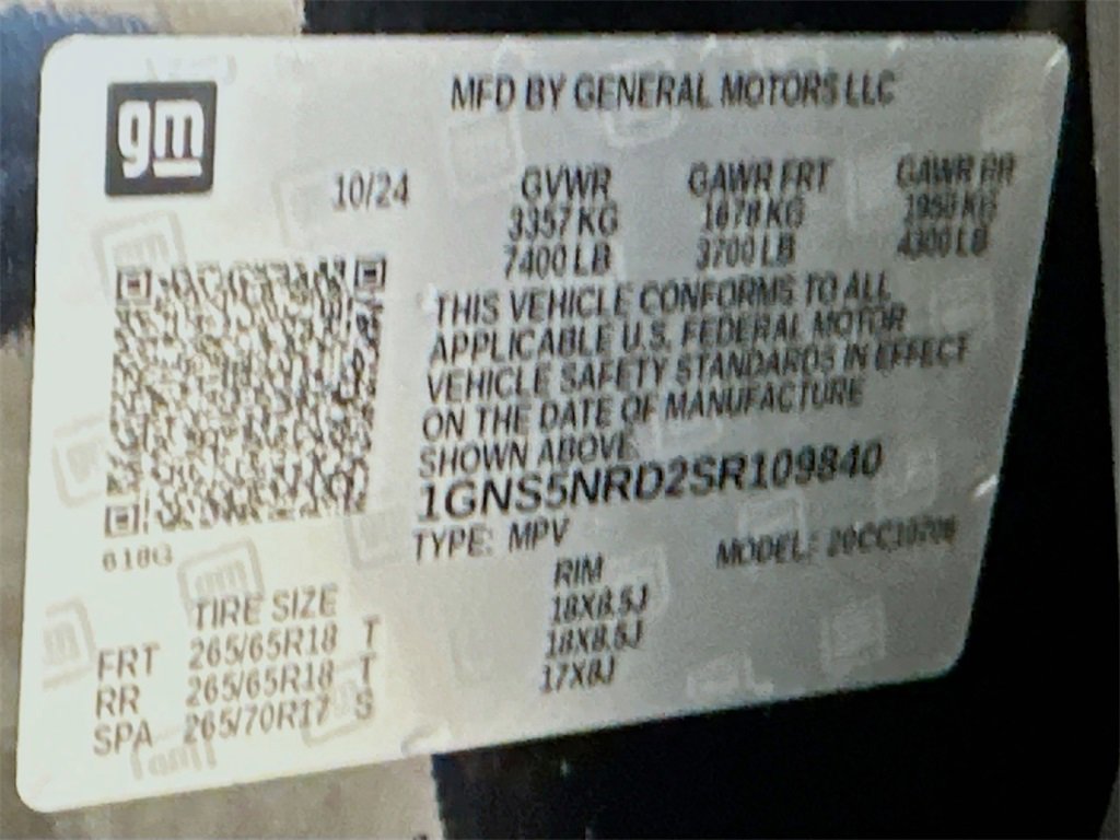 Used 2025 Chevrolet Tahoe LT image 34