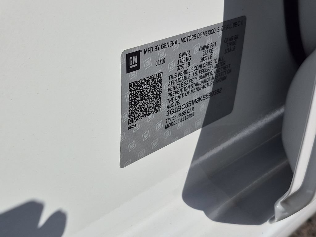 Certified 2019 Chevrolet Cruze LS w/ LS Convenience Package FWD image 35