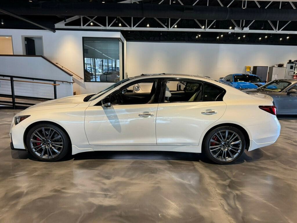 Used 2022 INFINITI Q50 Red Sport 400 image 2