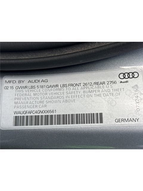 Used 2016 Audi A6 2.0T Premium Plus w/ Premium Plus Package AWD/4WD image 26