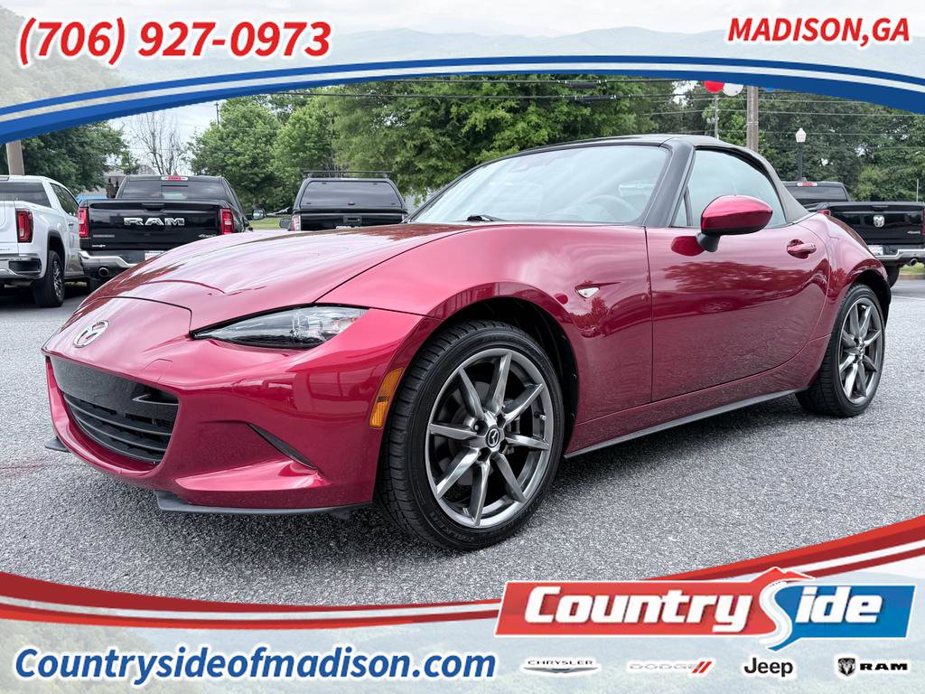 Used 2021 MAZDA MX-5 Miata Grand Touring RWD image 1