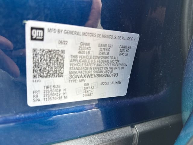 Used 2022 Chevrolet Equinox RS w/ LPO, Floor Liner Package image 30