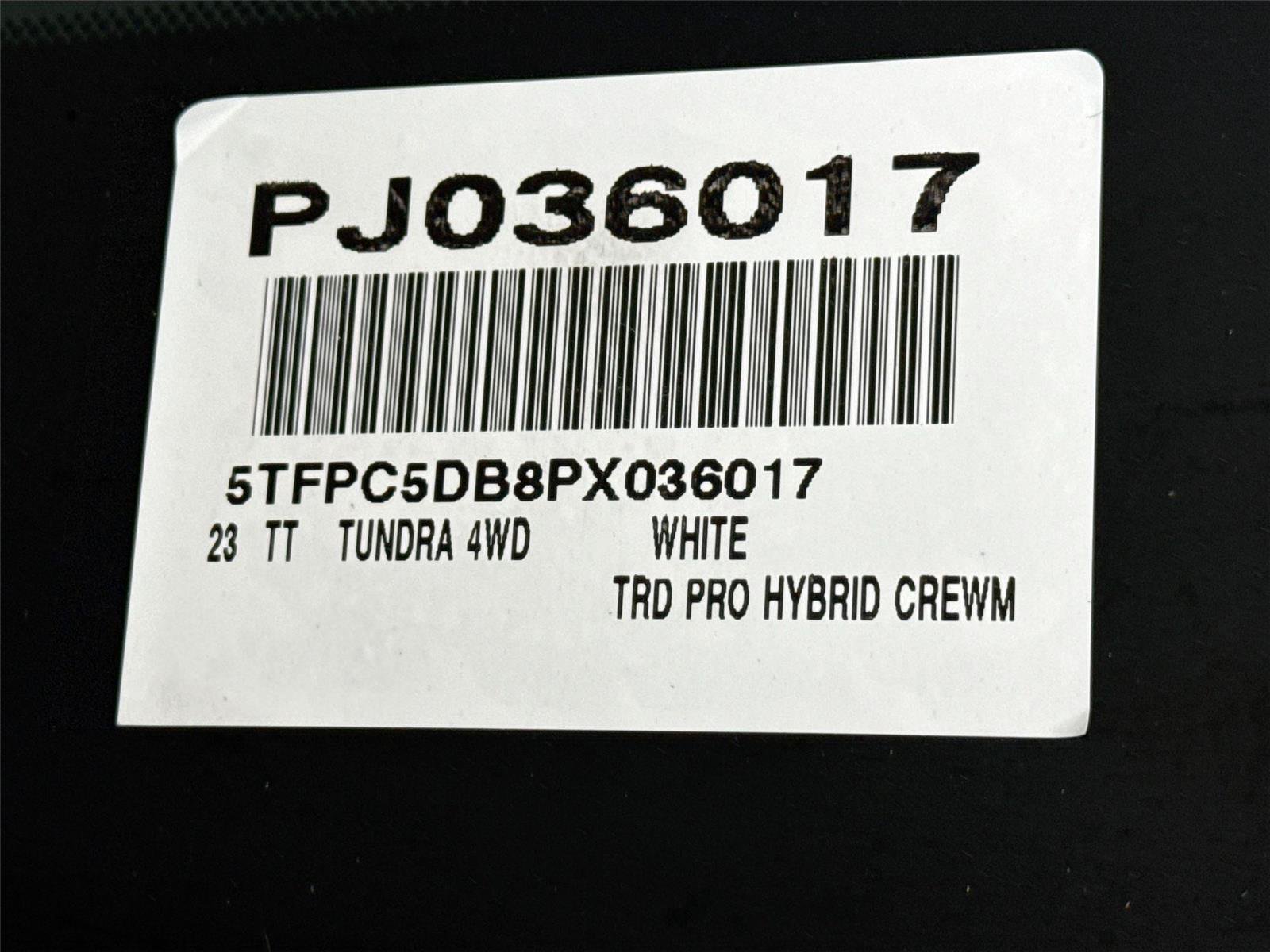 Used 2023 Toyota Tundra TRD Pro AWD/4WD image 47